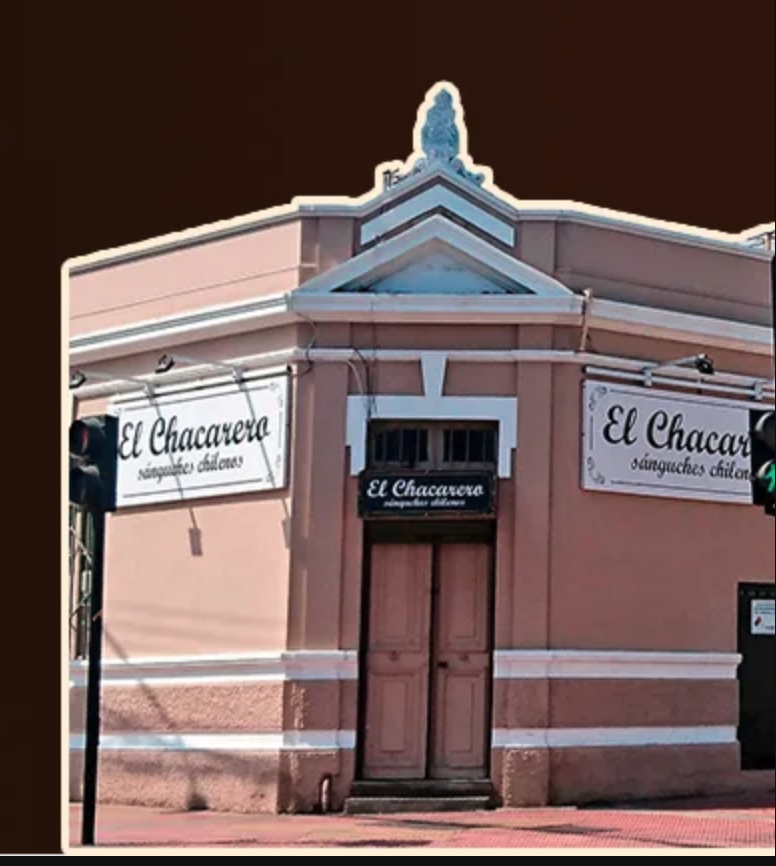 La fachada de El Chacarero en Antofagasta